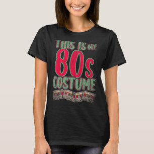 Das ist mein 80er Kostüm Party 1980 Retro Cassette T-Shirt