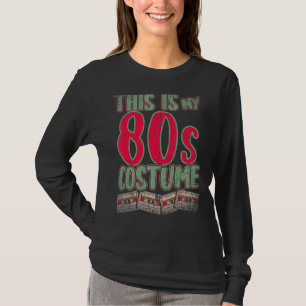 Das ist mein 80er Kostüm Party 1980 Retro Cassette T-Shirt