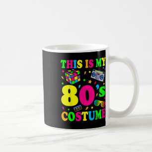 Das ist mein 80er Kostümoutfit Geschenke Achtziger Kaffeetasse