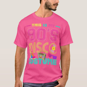Das ist mein 90er Disco-Kostüm-Party Retro Music N T-Shirt