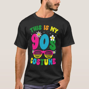 Das ist mein 90er-Kostüm 80er Jahre Party T-Shirt