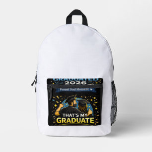 Das ist mein Absolvent Bedruckter Rucksack
