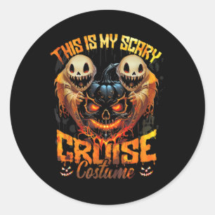Das ist mein Beängstigender Cruise Costume Devil G Runder Aufkleber
