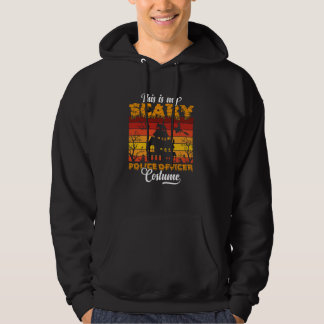 Das ist mein Beängstigender Polizeibeamter Hallowe Hoodie
