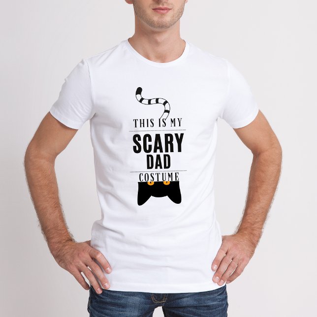 Das ist mein Beängstigender Vater Costume Funny Ha T-Shirt (This is my Scary Dad Costume Funny Halloween T-Shirt)