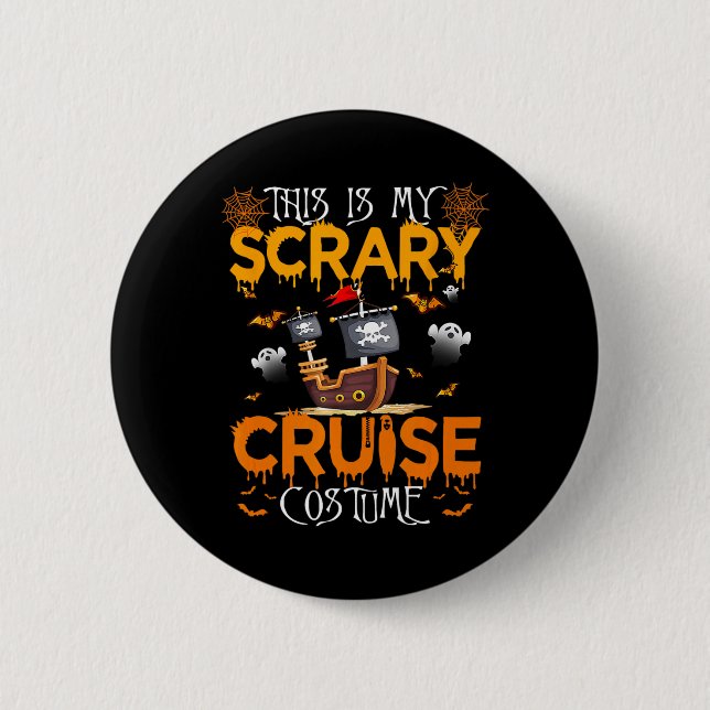 Das ist mein Beängstigendes Cruise Costume Hallowe Button (Vorderseite)