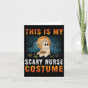 Das ist mein Beängstigendes Kostüm Spaß Halloween Karte