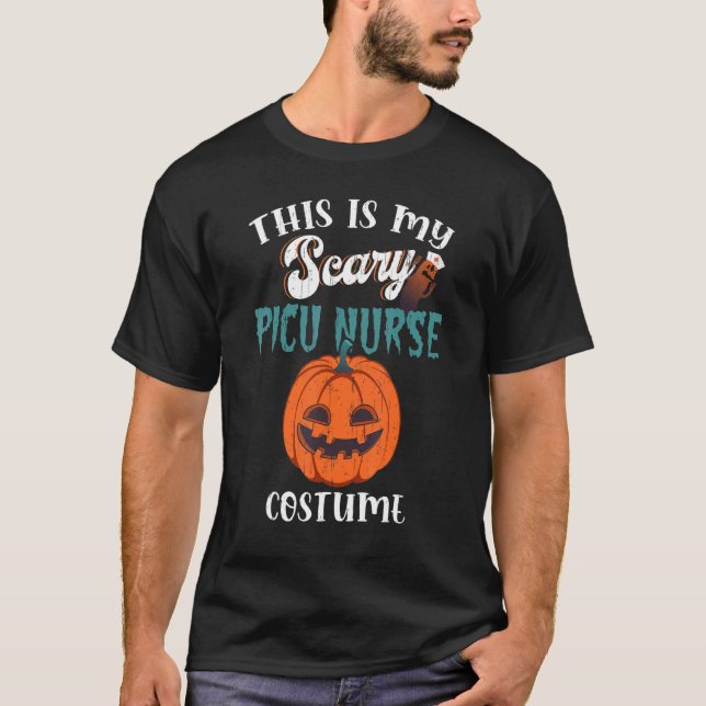 Das ist mein beängstigendes PICU-Kinderkostüm Hall T-Shirt (Vorderseite)