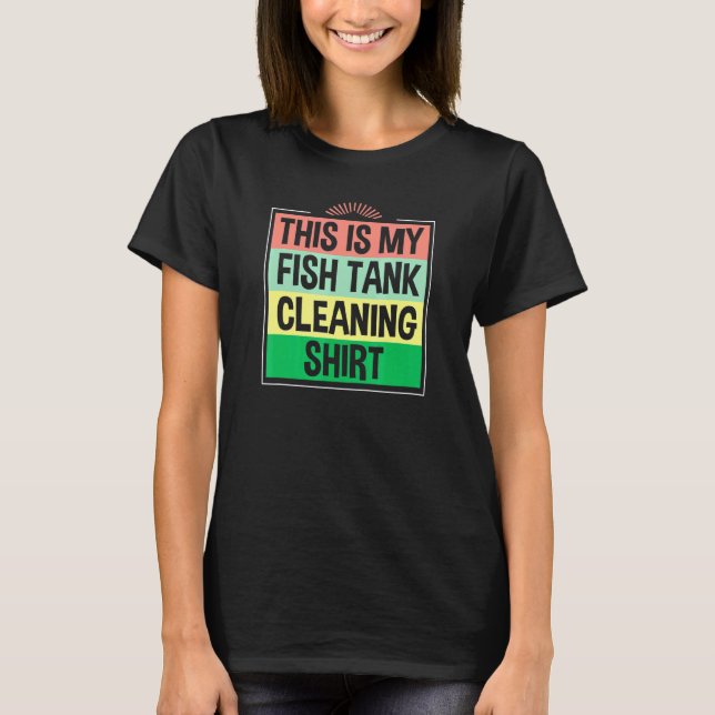 Das ist mein Besitzer des Aquariums, der den Fisch T-Shirt (Vorderseite)