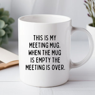 Das ist mein Besprechungstasse Lustige Bürotasse Tasse