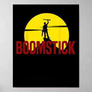 Das ist mein Boomstick mit Shotgun Dead Red Evil Poster
