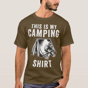 Das ist mein Camping Funny Camper Geschenk T-Shirt