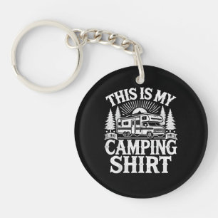 Das ist mein Camping lustiger Camper Schlüsselanhänger
