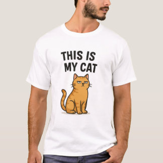 Das ist mein Cat - Funny Cat Lover T - Shirt