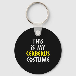 Das ist mein Cerberus-Kostüm Halloween Griechische Schlüsselanhänger
