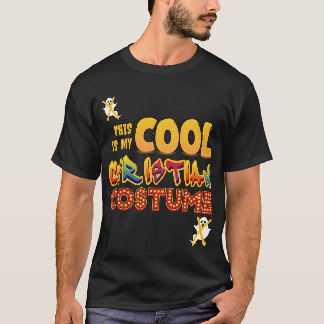 Das ist mein COOLES CHRISTLICHES KOSTENHalloween T-Shirt (Vorderseite)