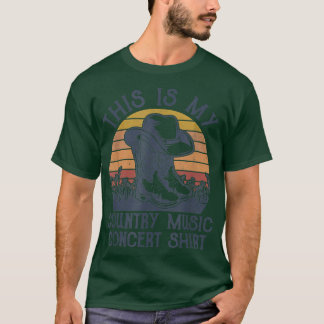 Das ist mein Country Music Concert Shirt Western C