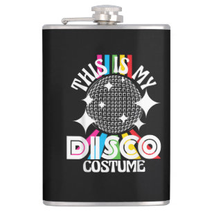 Das ist mein Disco-Kostüm - 1970er funkige Party Flachmann