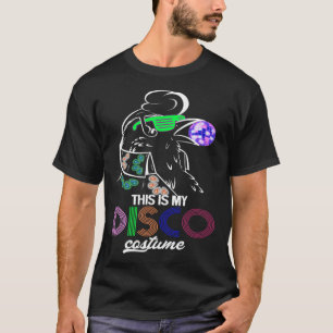 Das ist mein Disco-Kostüm Raven Rock and Roll 70er T-Shirt