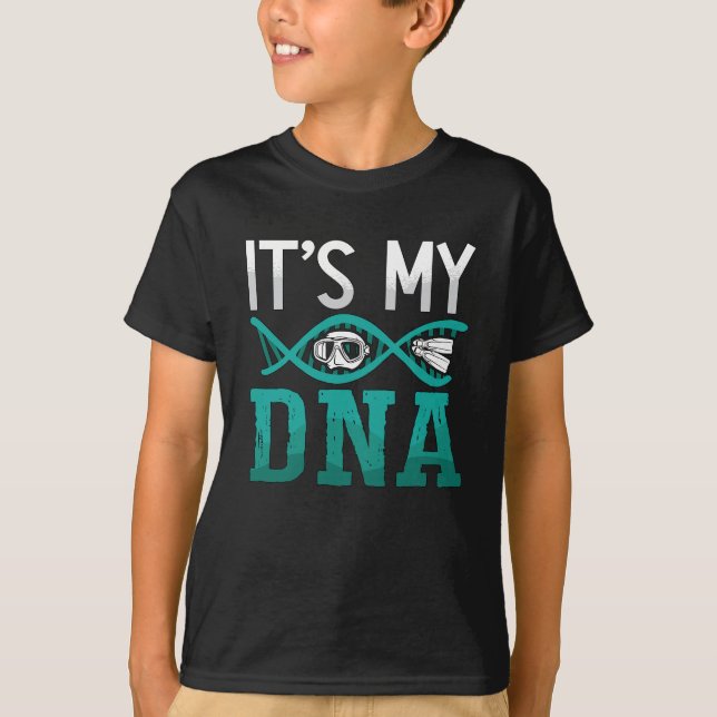 Das ist mein DNA-Spearfish Freediving Dive Freediv T-Shirt (Vorderseite)