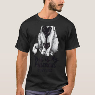 Das ist mein einfaches Körper-Menschen-Kostüm, ich T-Shirt