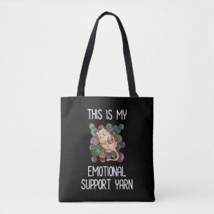 Das ist mein emotionales Unterstützungsgarn Tasche