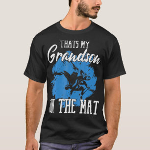Das ist mein Enkel auf der Matte Profi-Ringer T-Shirt