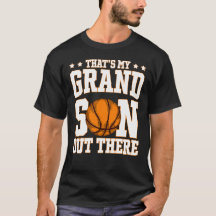 Das ist mein Enkel da draußen Basketball Oma