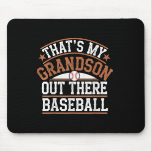 Das ist mein Enkel, der Baseball-Großmütter-Tag Mousepad