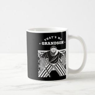 Das ist mein Enkel Eishockey-Torhüter Fan Opa G Kaffeetasse