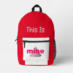 Das ist mein Favorit Bedruckter Rucksack
