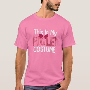Das ist mein Ferkelkostüm Halloween-Funny-Geschenk T-Shirt