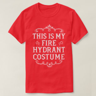 Das ist mein Feuerlöschkostüm FunLazy Halloween T-Shirt