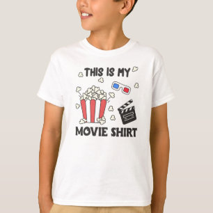 Das ist mein Film Shirt Kino Popcorn beobachten