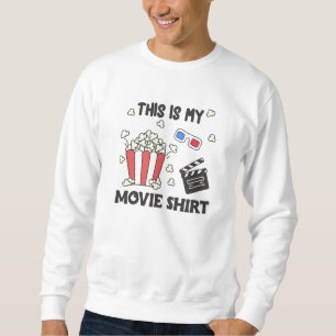 Das ist mein Film Shirt Kino Popcorn beobachten