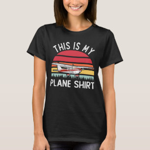 Das ist mein Flugzeug  Flugzeugpilot Luftfahrt T-Shirt