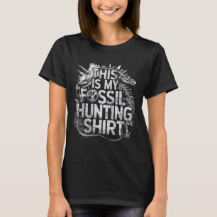 Das ist mein Fossilienjagd-Shirt Funny Paleontolog T-Shirt