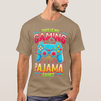 Das ist mein Gaming-Schlafanzug Gamepad Videospiel T-Shirt