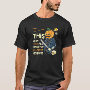 Das ist mein Gangster-Kostüm Halloween Mafia aus d T-Shirt