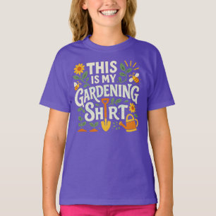Das ist mein Gartenarbeitshemd T-Shirt