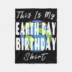 Das ist mein Geburtstagsgeburtstag Shirt - Mutter Fleecedecke