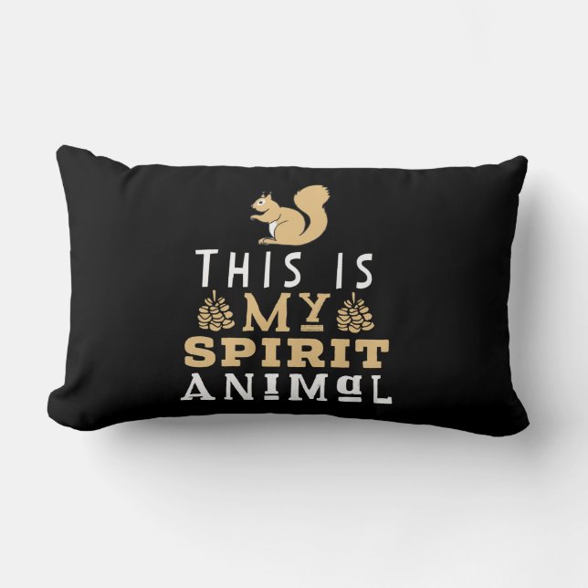 Das ist mein Geist Lendenkissen (Vorderseite)