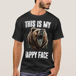Das ist mein glücklicher Bärenbär Funny Grizzy For T-Shirt
