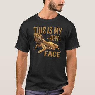 Das ist mein glücklicher, bärtiger Drachenfreund L T-Shirt
