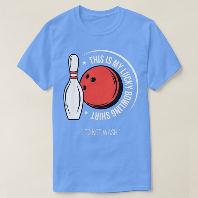 Das ist mein glücklicher Bowling Shirt 2 (Design vorne)