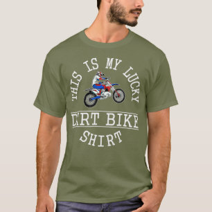 Das ist mein glücklicher Dirt Bike Funny Sprichwor T-Shirt