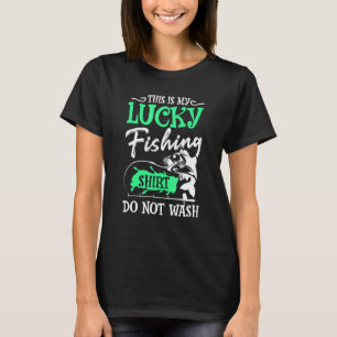 Das ist mein glücklicher Fischfang, nicht zu wasch T-Shirt