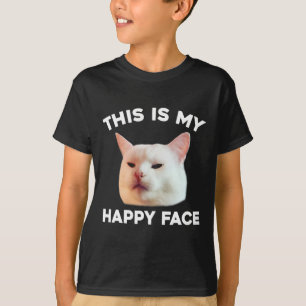Das ist mein glückliches Gesicht, die Katze Meme S T-Shirt