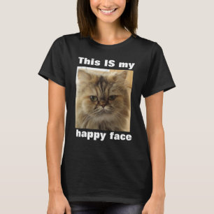 Das ist mein glückliches Gesicht, persische Cat-T  T-Shirt