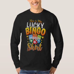 Das ist mein Glücks-Bingo     Bingo-Spieler-Ansage T-Shirt